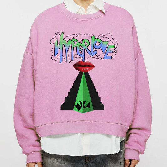 HYPERLOVE PINK SWEATSHIRT
